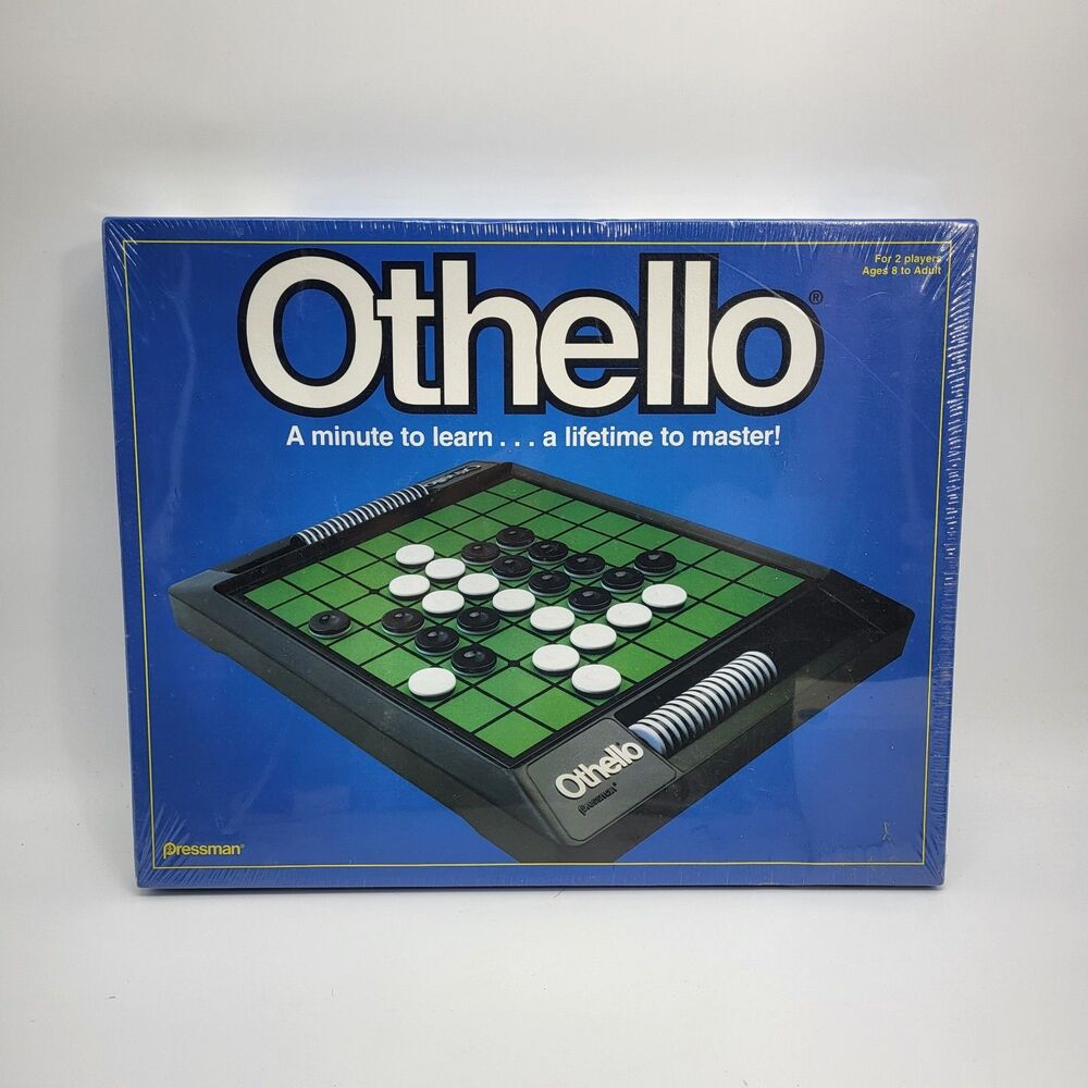 Vintage 1998 Othello Strategy Board Game Pressman Sealed #4435